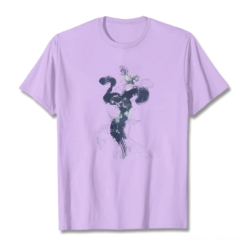 Om lotus flower Buddhist t-shirt authentic spiritual design sacred symbols meaning