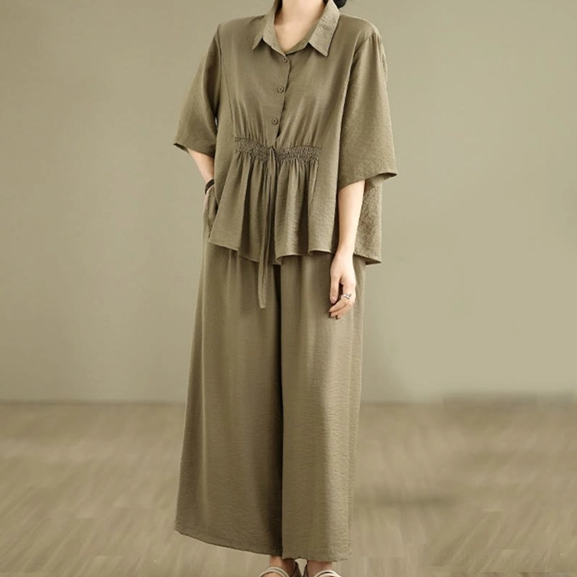 Buddhist meditation wear for women - eco-friendly natural fabric suitable for all spiritual practices