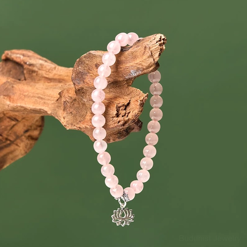 Natural pink crystal beads showing authentic color variations and unique mineral characteristics