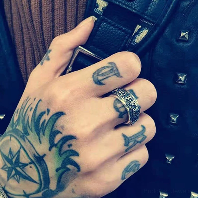Pixiu celestial wealth guardian with Om Mani Padme Hum rotatable meditation ring, multiple angle showcase of sacred protection and prosperity symbols