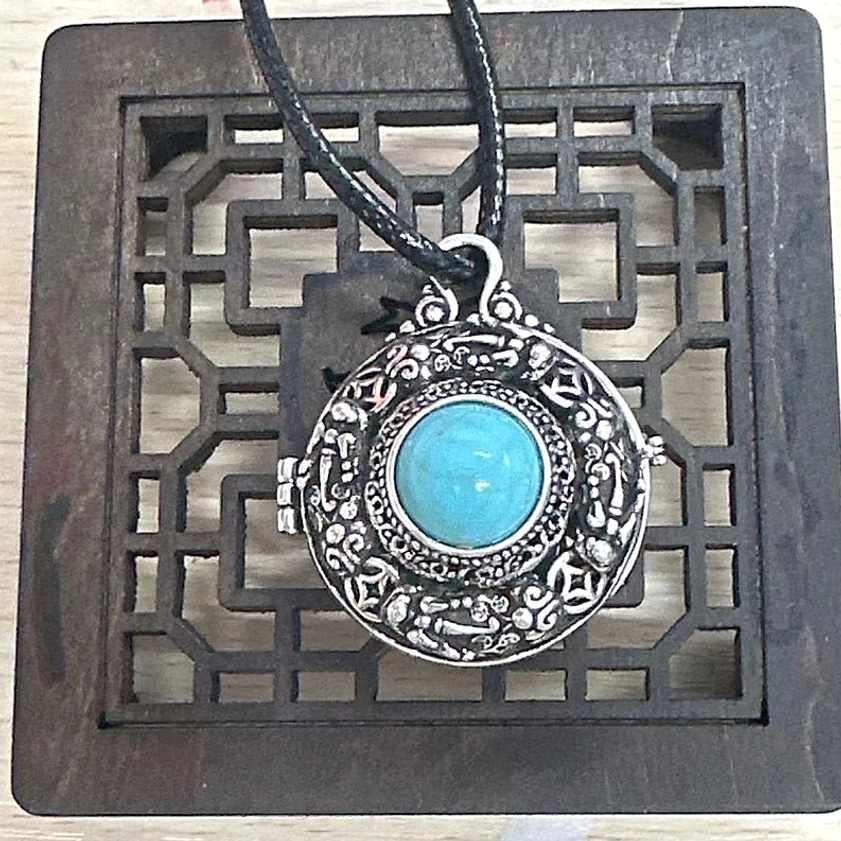 Pixiu leather cord necklace - grounded earth-friendly style