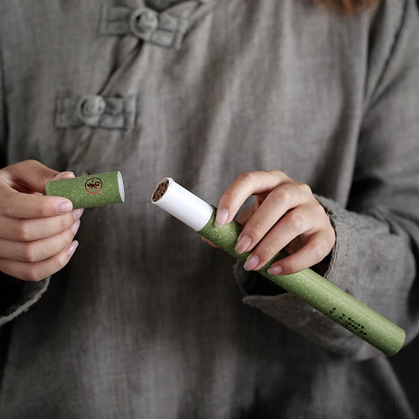 Premium incense sticks for ceramic burner, aromatic incense for Buddhist meditation practice, spiritual wellness and mindfulness rituals