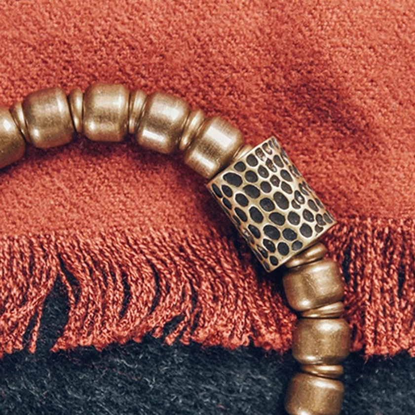 Red and green agate Buddhist bracelet gift set with protective and manifestation energy for wellness