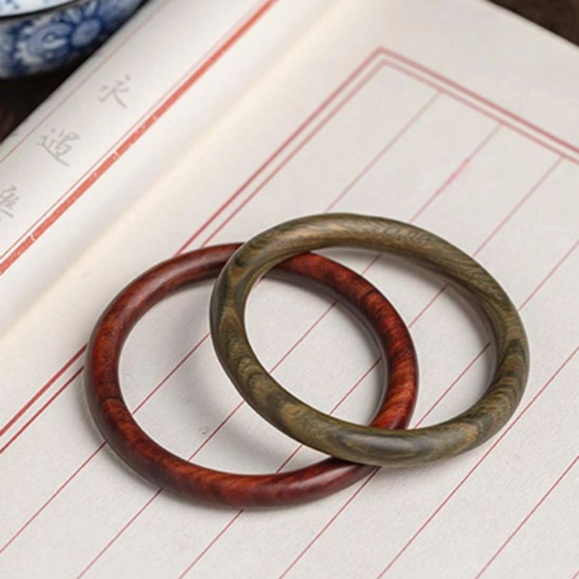 Red Sandalwood Buddhist Bangle gift presentation - showing meaning and cultural significance for gifting