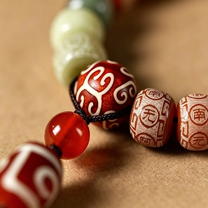 Sacred bodhi seed prayer beads for meditation and spiritual practice