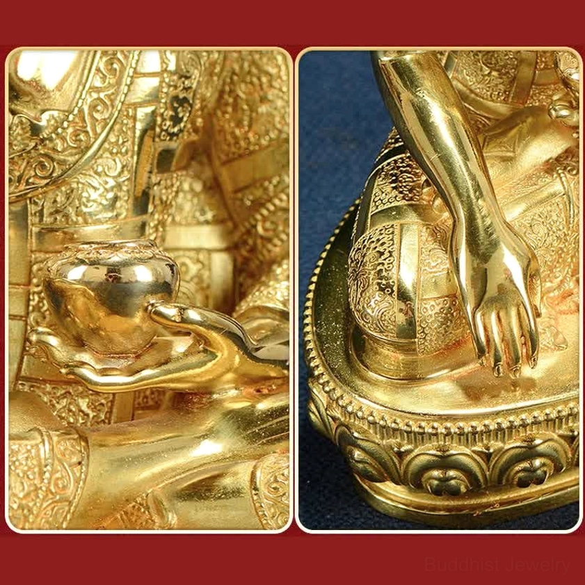 Shakyamuni Buddha protection statue for mindfulness and spiritual awakening