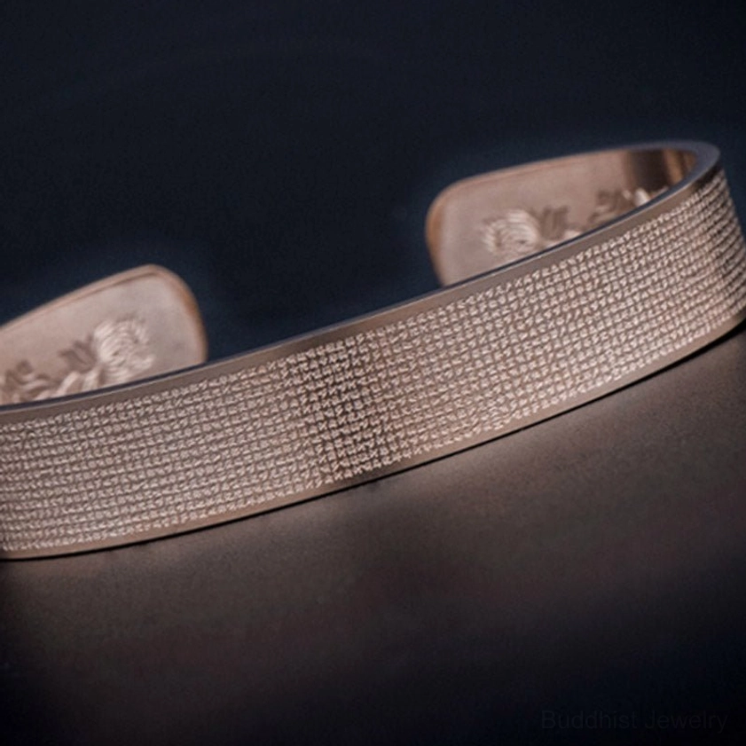 Shurangama Mantra Buddhist titanium steel blessing bracelet collection view multiple colors