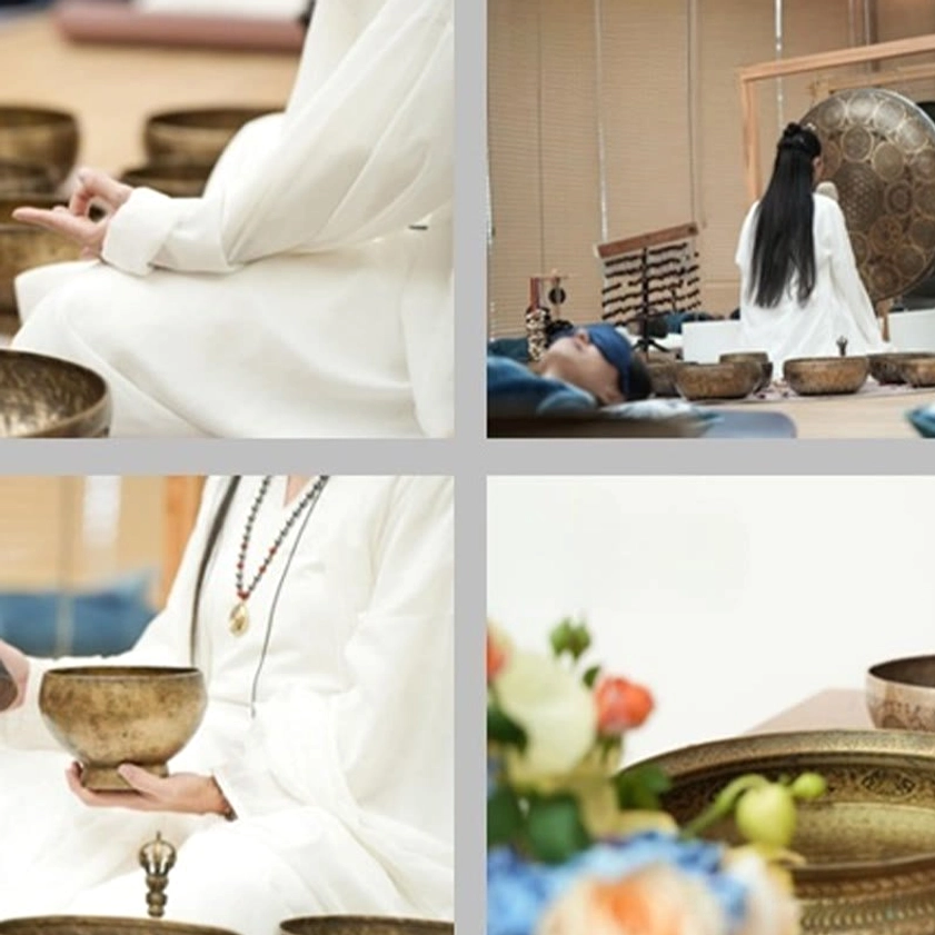 Handmade copper singing bowl gift presentation with premium packaging for spiritual wellness and meditation gift