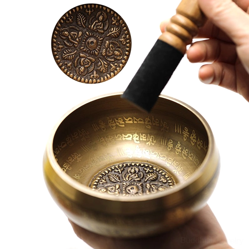 Premium authentic singing bowl set ideal for chakra balancing, mindfulness practice, and spiritual meditation retreats