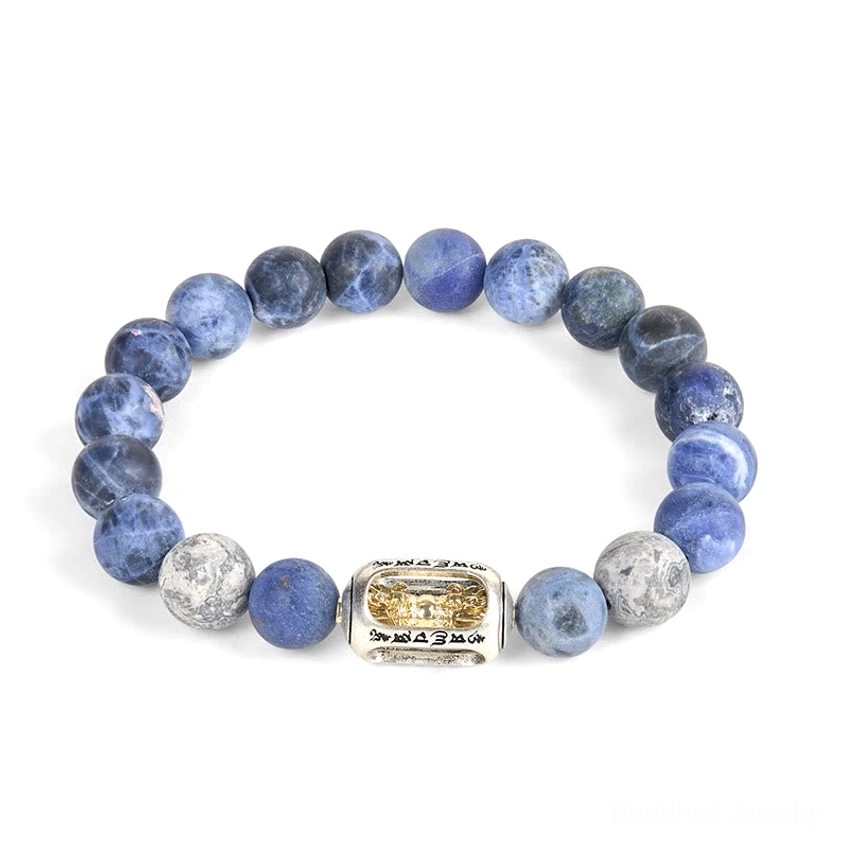Buddhist bracelet size chart and wrist circumference measurement guide for perfect fit
