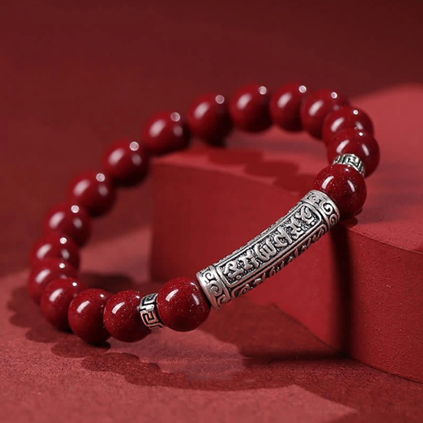 Sterling silver jewelry health benefits and Buddhist protection properties infographic