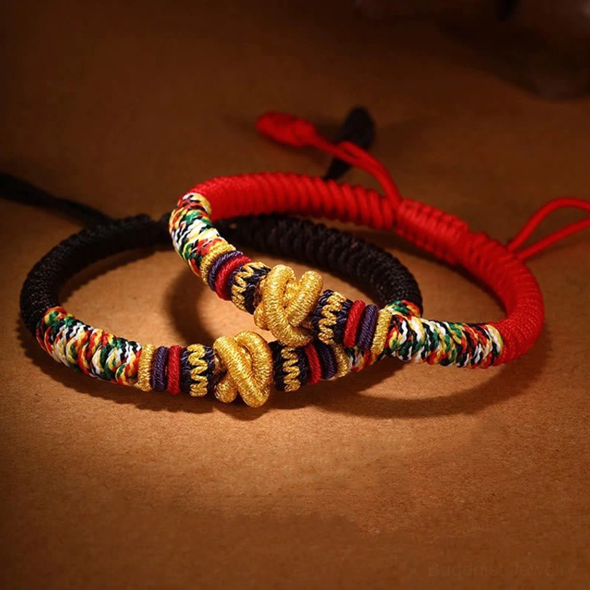 Buddhist meditation bracelet with Om Mani Padme Hum mantra for mindfulness and spiritual growth