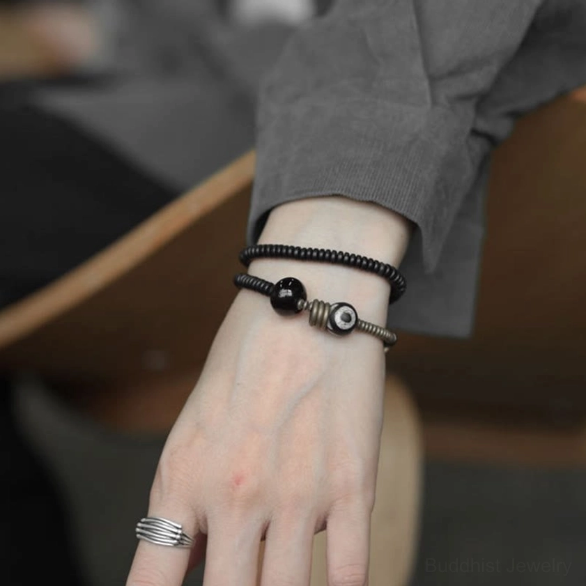 Natural material sustainable sourcing eco-friendly Buddhist bracelet components