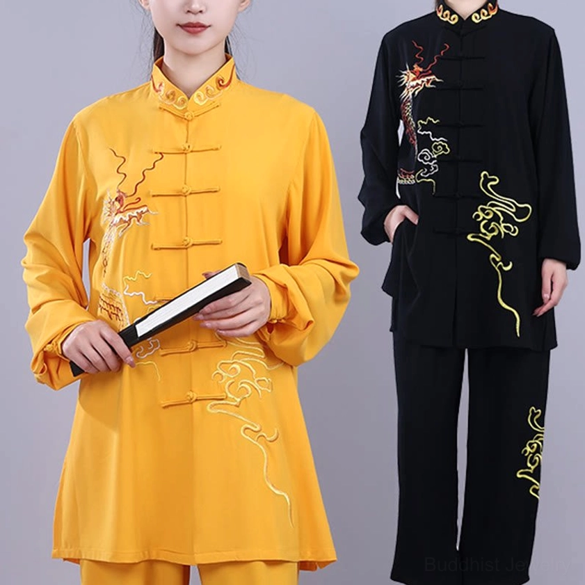 Tai chi uniform set complete two-piece ensemble showcase
