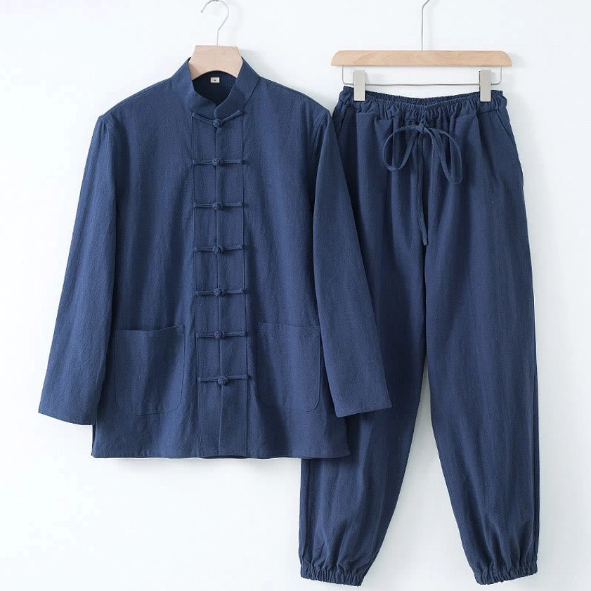 Tang suit back view - relaxed fit design promoting comfort and unrestricted movement