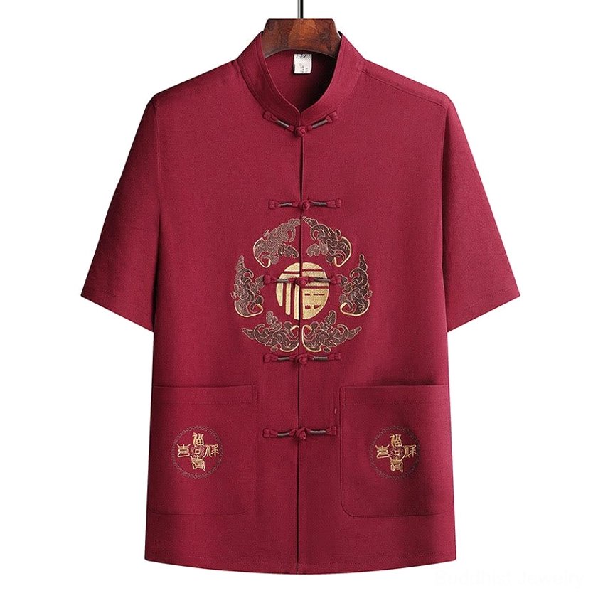 Tang Suit care instructions and material specifications - polyester hanfu set