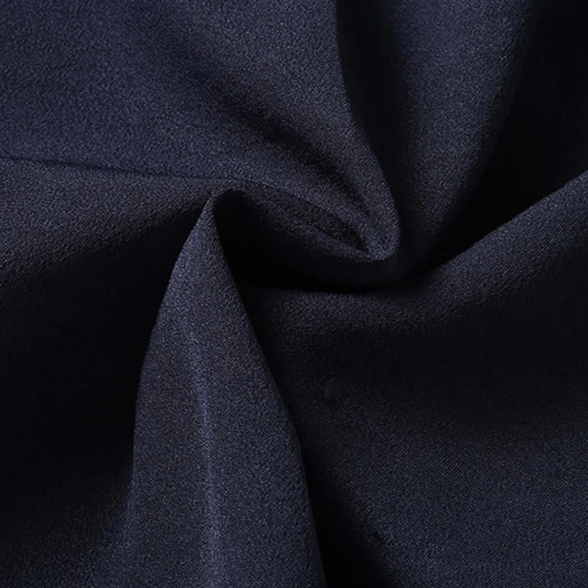 Tang suit fabric quality showcase demonstrating breathable cotton-linen blend and traditional embroidery craftsmanship