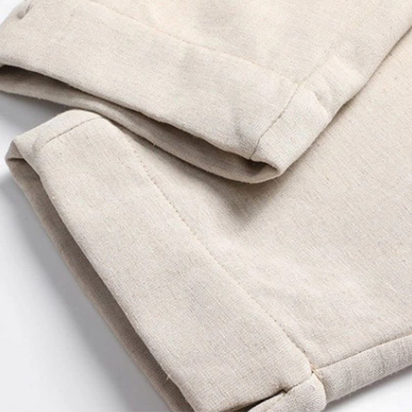 Tang Suit Fabric Texture Detail - Premium Polyester Material with Thick Weave