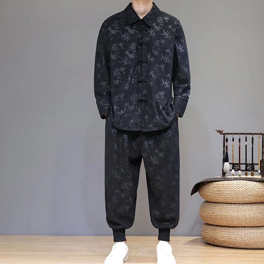 Handcrafted tang suit made by master artisans with quality materials