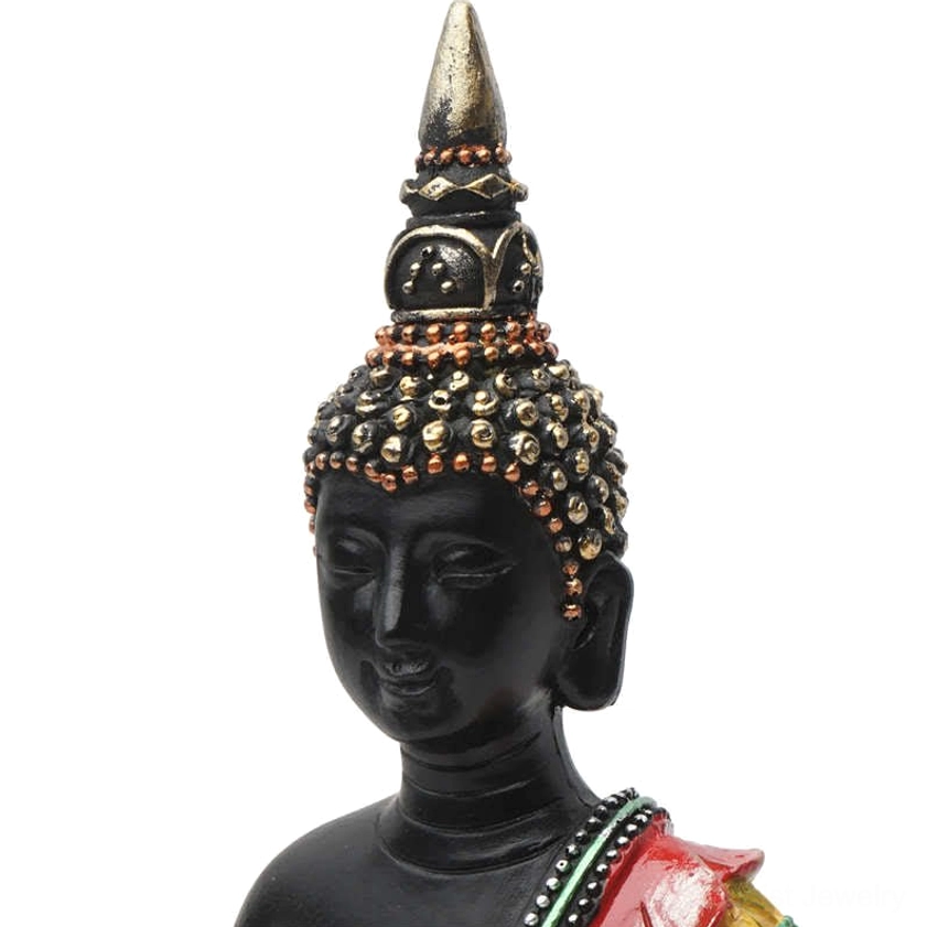 Thai Buddha resin statue thoughtful gift for meditation enthusiasts and spiritual seekers