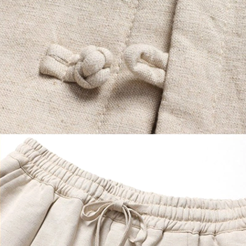 Decorative Frog Button Knots - Authentic Chinese Closure Details on Tang Suit Jacket