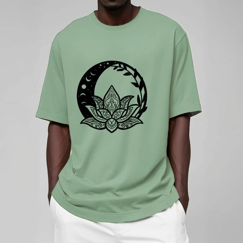 Unisex Buddhist graphic cotton t-shirt true to size comfortable summer wear meditation
