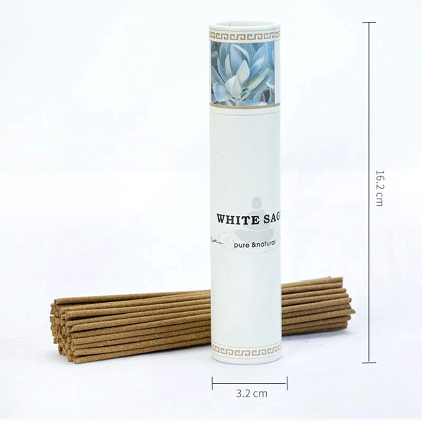 Eco-friendly white sage incense sustainably sourced 60 piece pack for spiritual practice