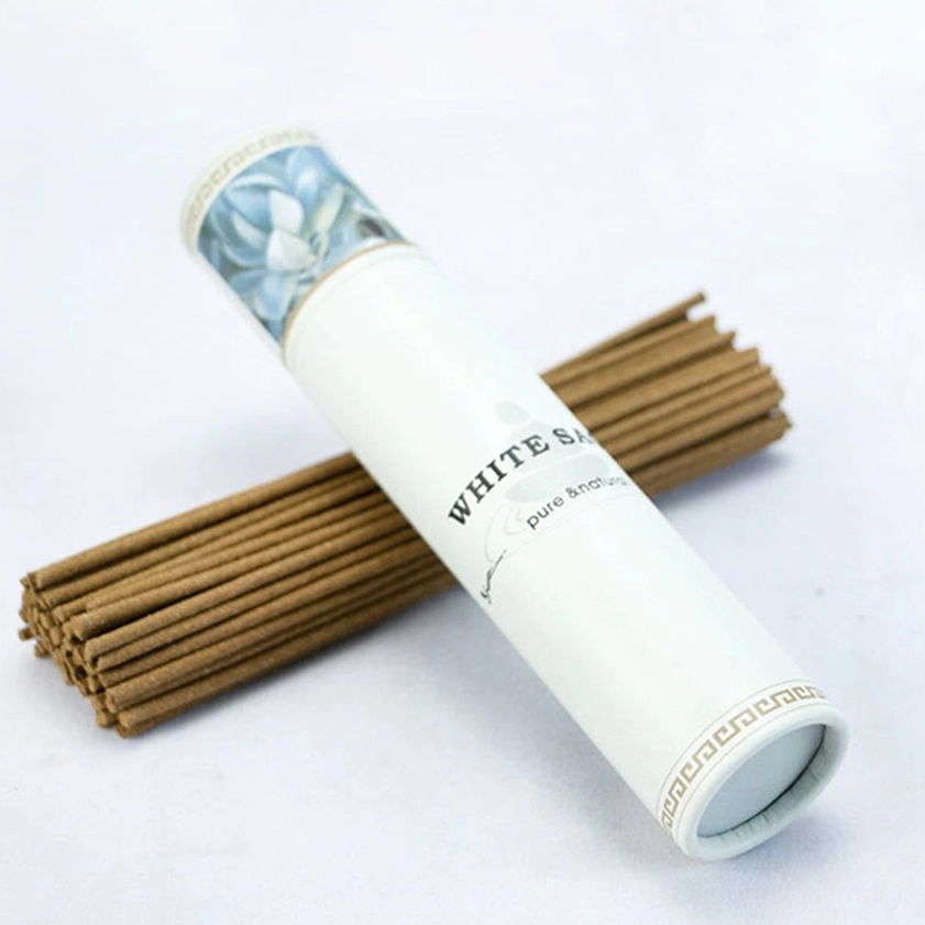 Premium white sage incense sticks for meditation and energy purification holistic wellness