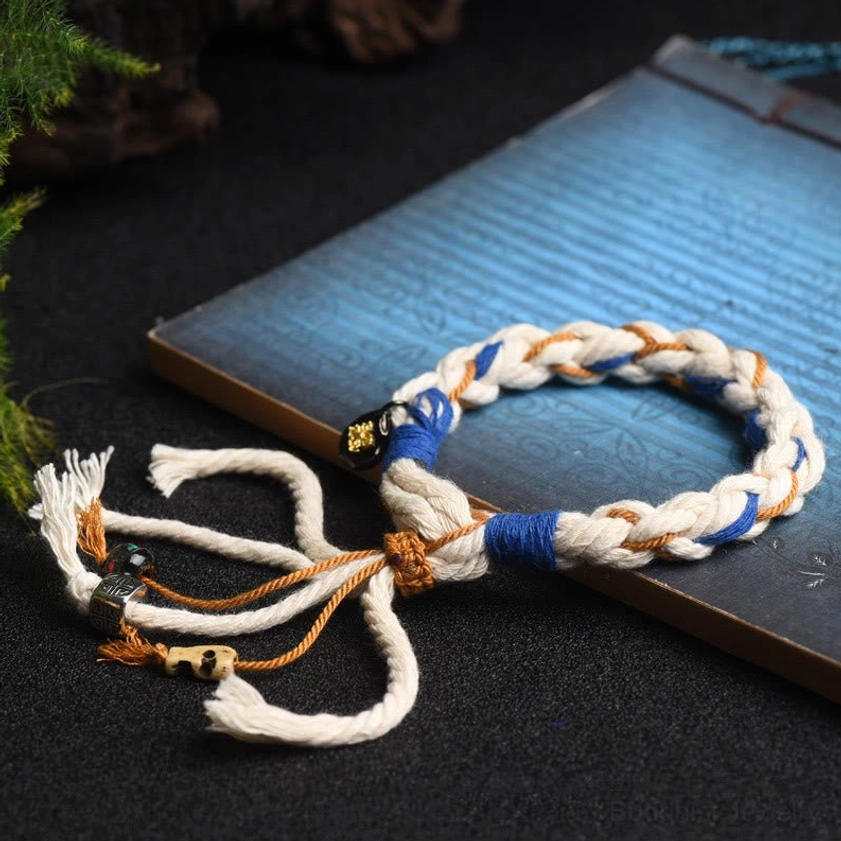 Zakiram Goddess of Wealth bracelet paired with Buddhist prayer beads and sacred spiritual accessories for complete practice set