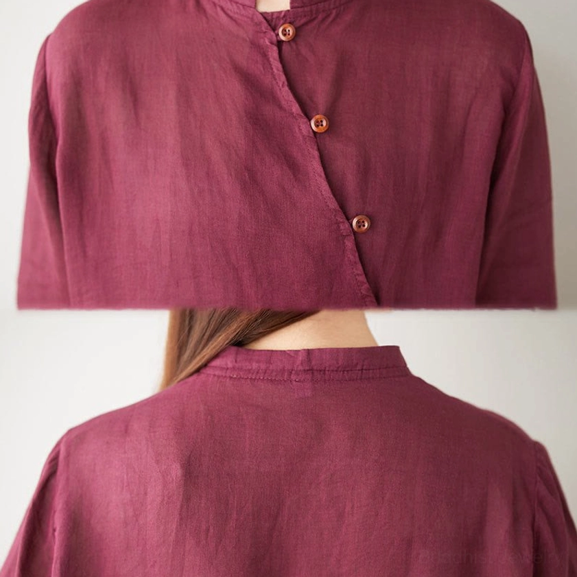 Zen meditation clothing set with relaxed fit for spiritual practice