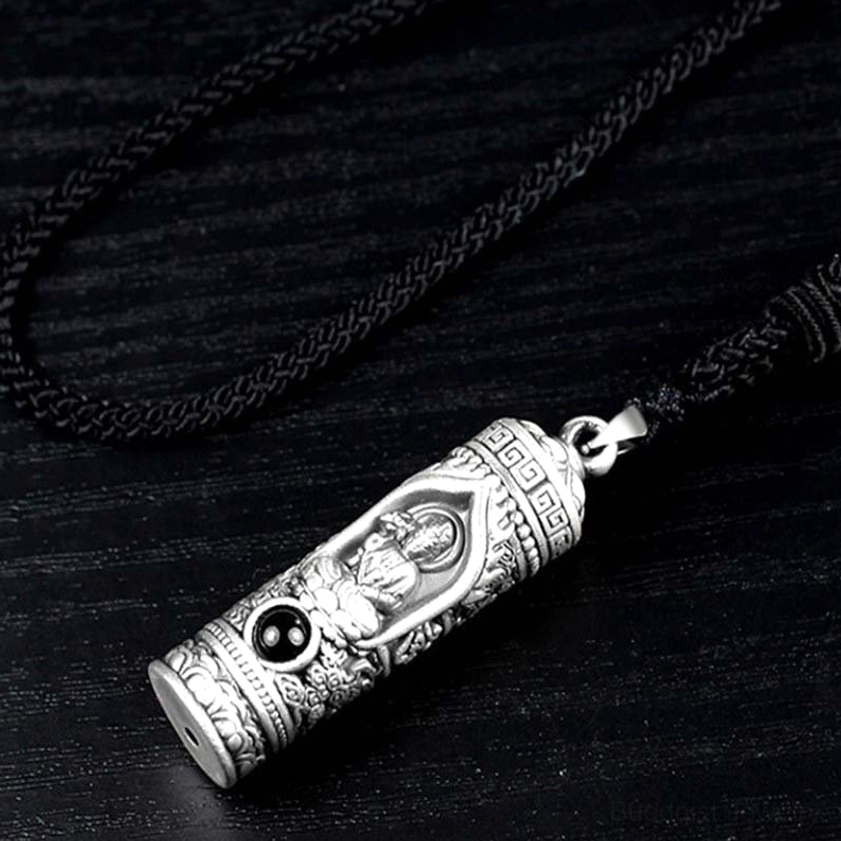 Zodiac Buddhist guardian Buddha projection necklace pendant complete styling guide and wearing suggestions