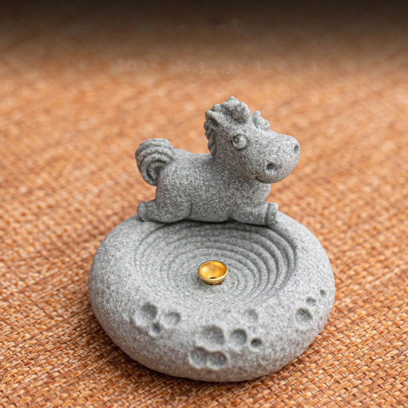 Zodiac incense burner natural materials eco-friendly sustainable product