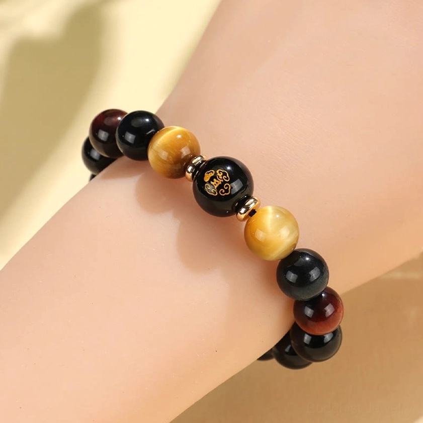 Multiple zodiac natal Buddha variants for Chinese zodiac Buddhist bracelet selection